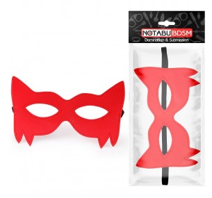 Маска на глаза ,стильная,цвет красный, Notabu,NTB-80664 Маска на глаза ,стильная,цвет красный, Notabu,NTB-80664