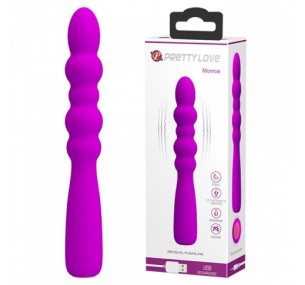 Гнущийся вибратор Monroe, цвета фукцсии, длина - 18,5 см, арт BI-014758 Гнущийся вибратор Monroe, цвета фукцсии, длина - 18,5 см, арт BI-014758