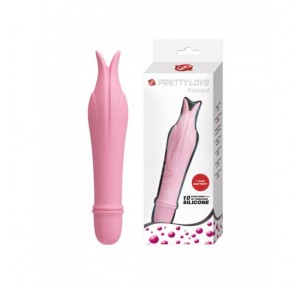 Вибромассажер с усиками силикон Edward 14.5 см , арт BI-014502 Вибромассажер с усиками силикон Edward 14.5 см , арт BI-014502