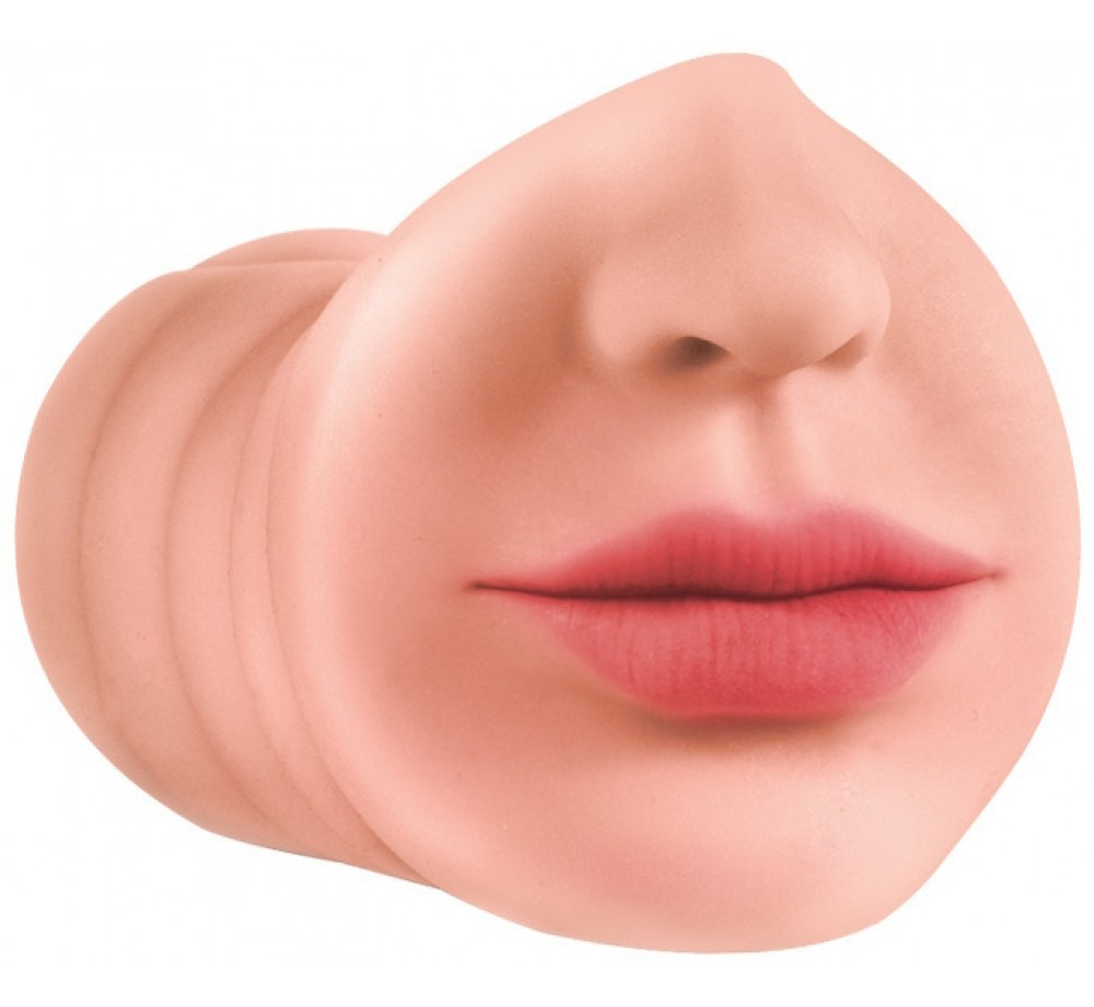 Мастурбатор в виде ротика с зубками с одной стороны,в виде вагины и ануса с другой стороны арт 2101-02 Мастурбатор в виде ротика с зубками с одной стороны,в виде вагины и ануса с другой стороны арт 2101-02