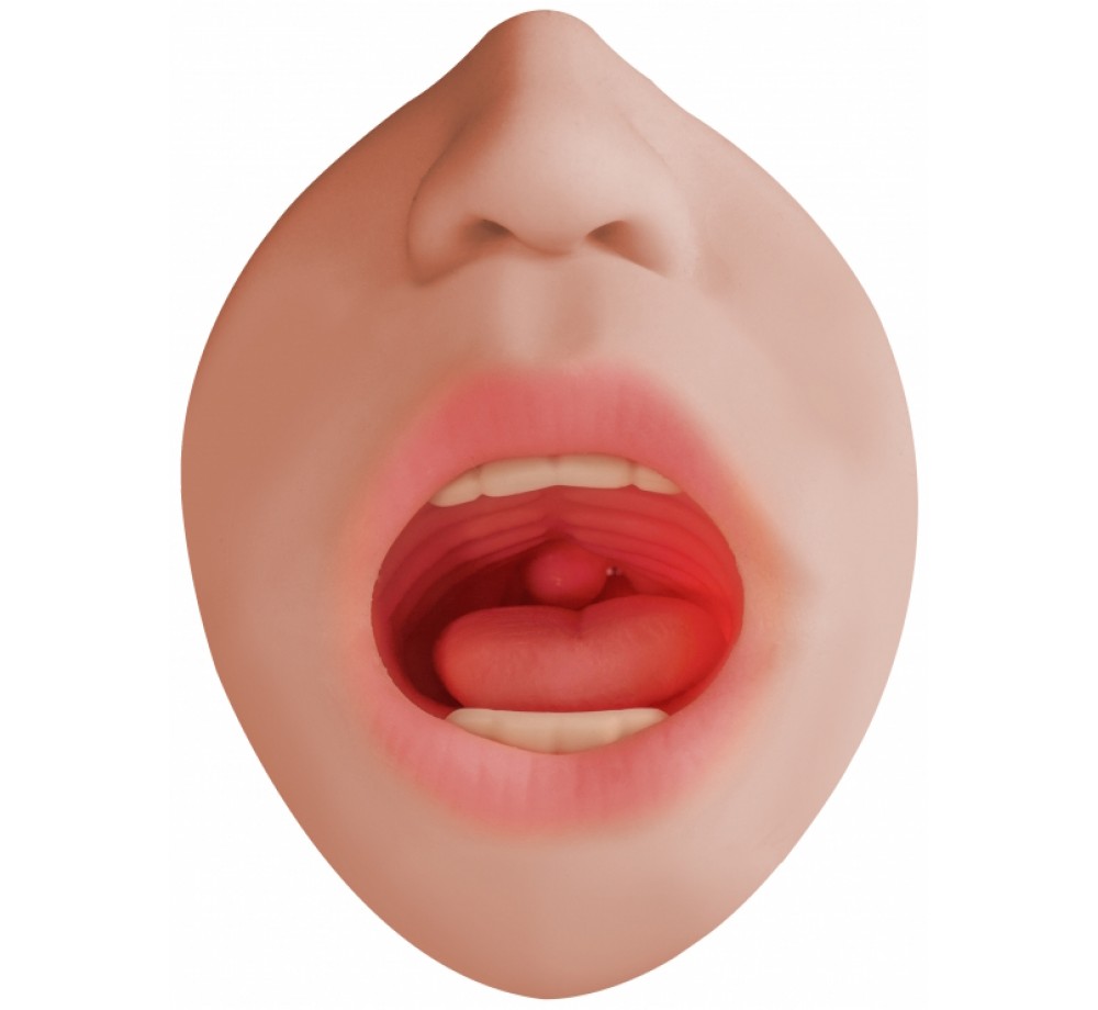 Мастурбатор в виде ротика с зубками с одной стороны,в виде вагины и ануса с другой стороны арт 2101-02 Мастурбатор в виде ротика с зубками с одной стороны,в виде вагины и ануса с другой стороны арт 2101-02