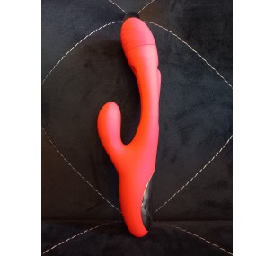 Вибратор кролик стимулятор для точки G и клитора FEELING,цвет красный Вибратор кролик стимулятор для точки G и клитора FEELING,цвет красный