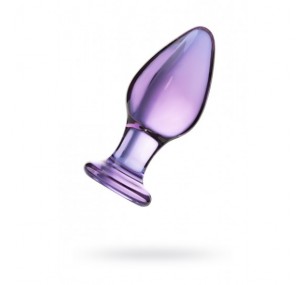 АНАЛЬНАЯ ВТУЛКА SEXUS GLASS, СТЕКЛО, ФИОЛЕТОВАЯ, 10 СМ, Ø 4 СМ, арт. 912014 