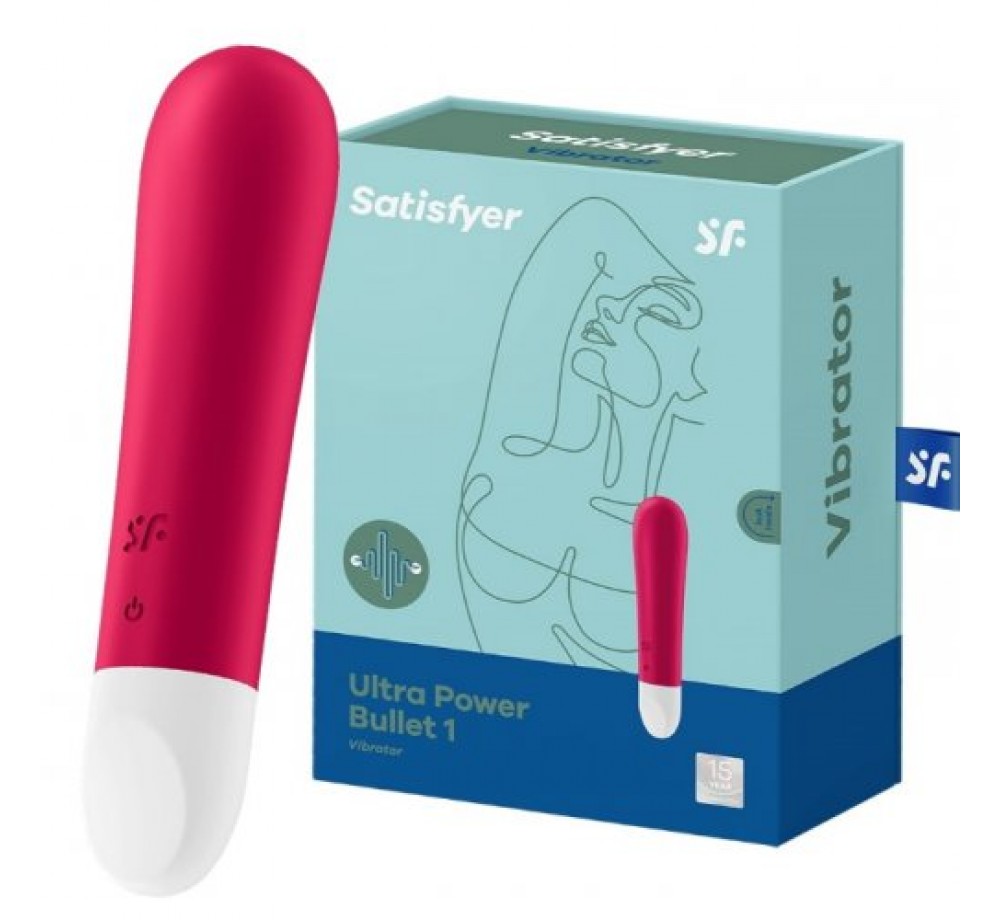 Мини вибратор Satisfyer Ultra Power Bullet 1 красный