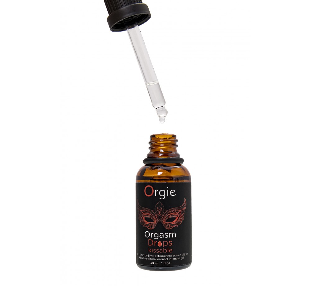 Интимный гель для клитора ORGIE Orgasm Drops Kissable, 30 мл АРТ 51416 Интимный гель для клитора ORGIE Orgasm Drops Kissable, 30 мл АРТ 51416