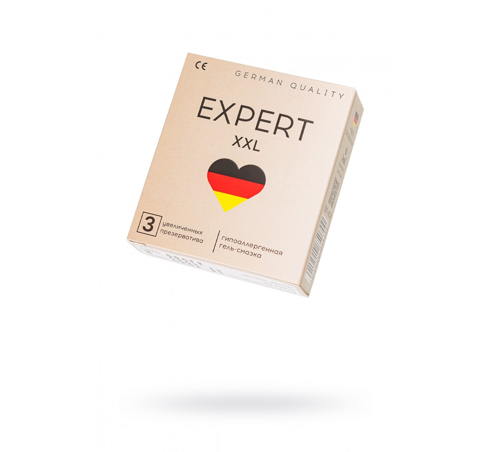 Презервативы EXPERT XXL Germany 3 шт. (увеличенного размера)