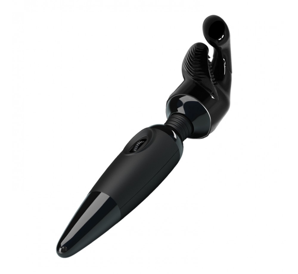 Вибромассажер Sensual Massager для тела со сменной насадкой на головку Вибромассажер Sensual Massager для тела со сменной насадкой на головку