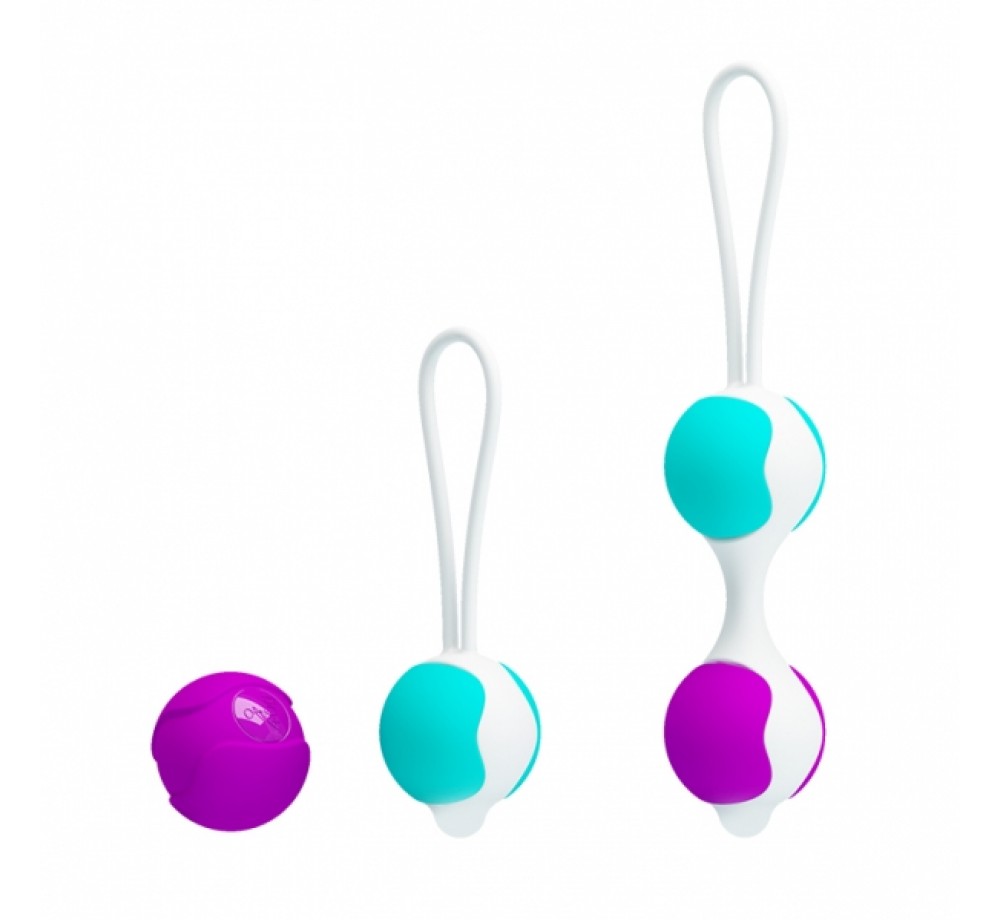ШАРИКИ ВАГИНАЛЬНЫЕ "ORGASMIC BALL" (набор), BI-014265 ШАРИКИ ВАГИНАЛЬНЫЕ "ORGASMIC BALL" (набор), BI-014265