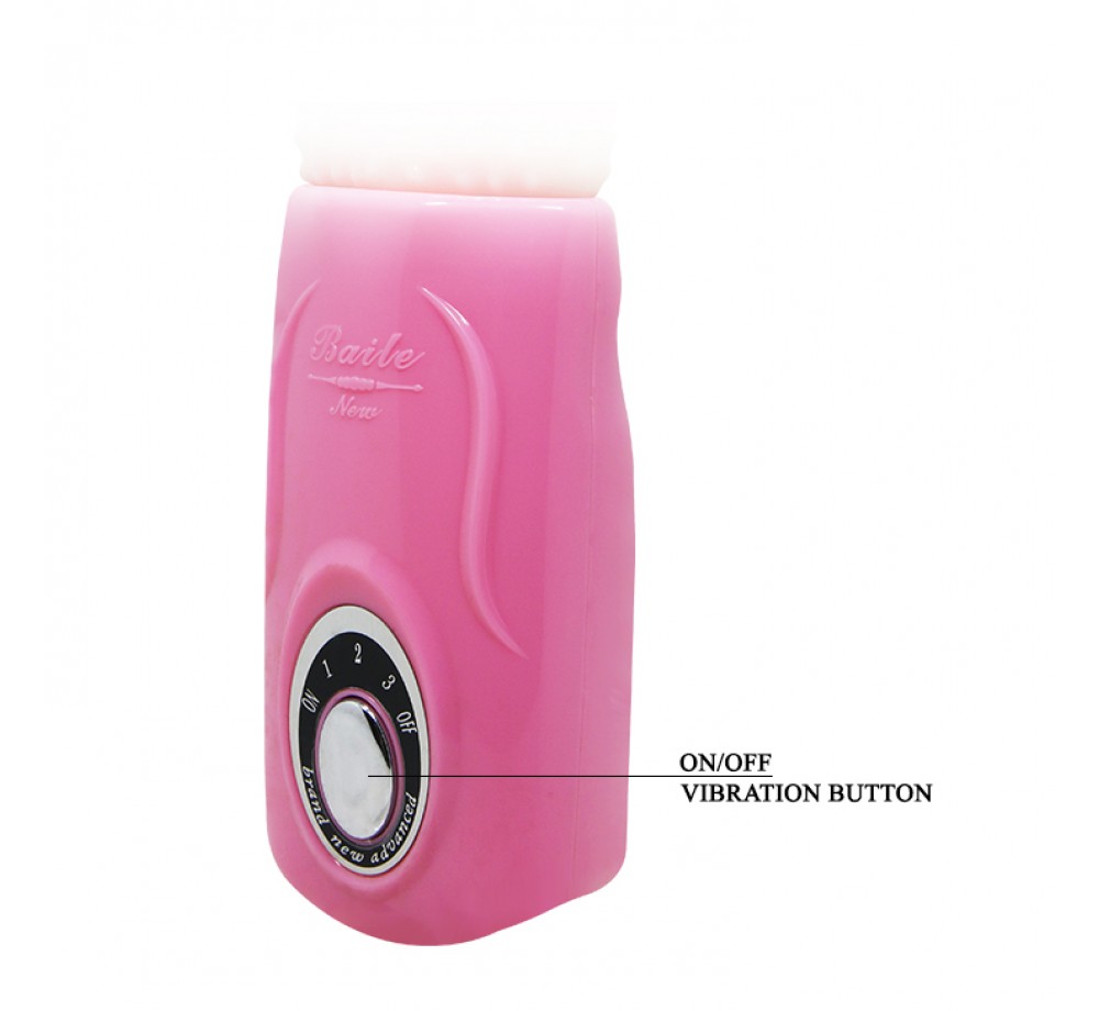 Вибромассажёр-язычок с вибропулей,3 виброрежима,цвет телесный Вибромассажёр-язычок с вибропулей,3 виброрежима,цвет телесный