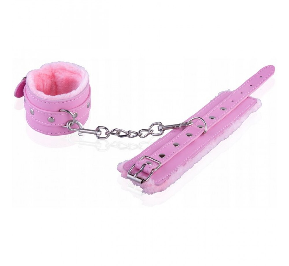 НАРУЧНИКИ С МЕХОМ, ЦВЕТ РОЗОВЫЙ, АРТ 4545-1 НАРУЧНИКИ С МЕХОМ, ЦВЕТ РОЗОВЫЙ, АРТ 4545-1