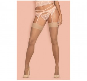 Чулки бежевые,размер S/M Чулки бежевые,размер S/M