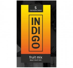 Презервативы Indigo Fruit mix №5 фруктовый микс 