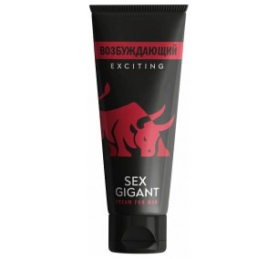 Возбуждающий крем для мужчин Sex Gigant - 80 мл  Возбуждающий крем для мужчин Sex Gigant - 80 мл