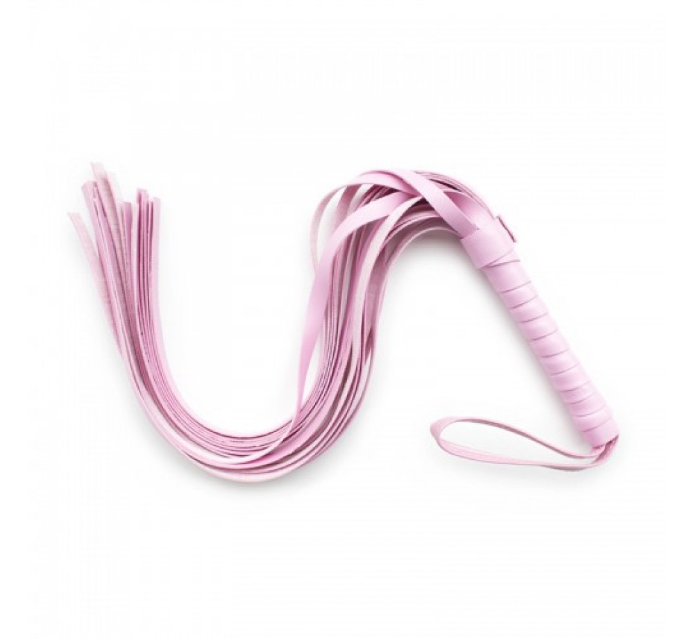Розовая мягкая плеть 45 см