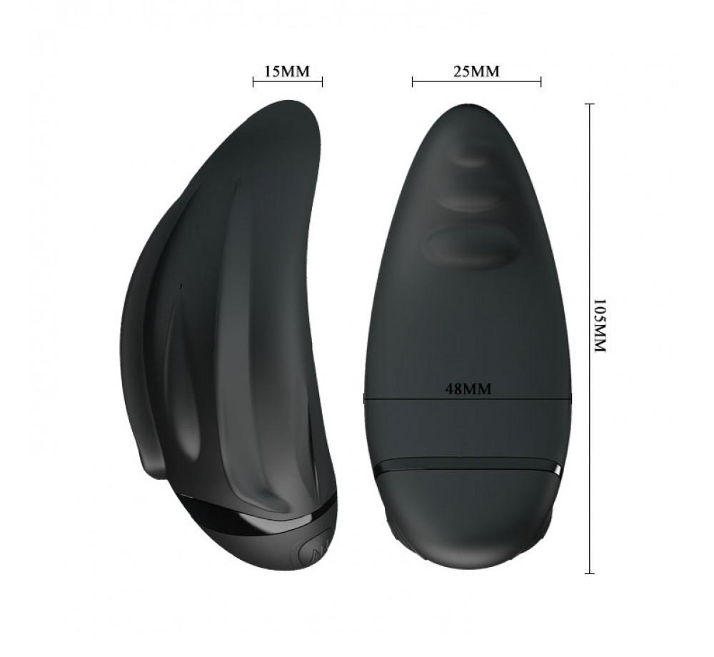 Мини вибратор Pretty Love Teaser, L 105мм D 25-48x15мм, 10 режимов вибрации Мини вибратор Pretty Love Teaser, L 105мм D 25-48x15мм, 10 режимов вибрации