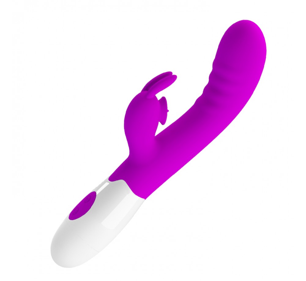 Вибромассажёр-кролик Cerberus 21 см (BI-014795), лиловый Вибромассажёр-кролик Cerberus 21 см (BI-014795), лиловый