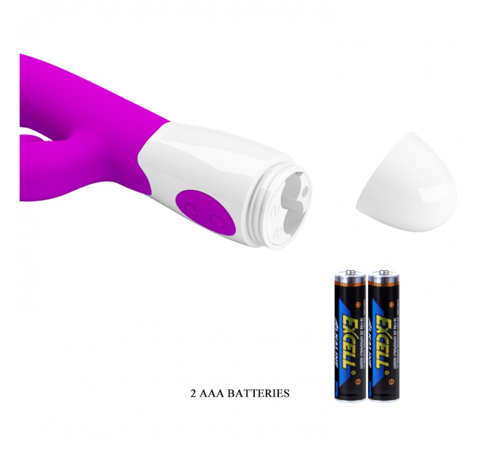 Вибромассажёр-кролик Cerberus 21 см (BI-014795), лиловый Вибромассажёр-кролик Cerberus 21 см (BI-014795), лиловый