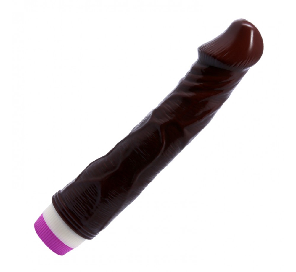 Вибратор из ПВХ Fantasy 22 см (BW-001064), коричневый