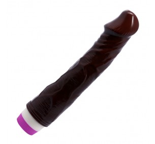 Вибратор из ПВХ Fantasy 22 см (BW-001064), коричневый Вибратор из ПВХ Fantasy 22 см (BW-001064), коричневый