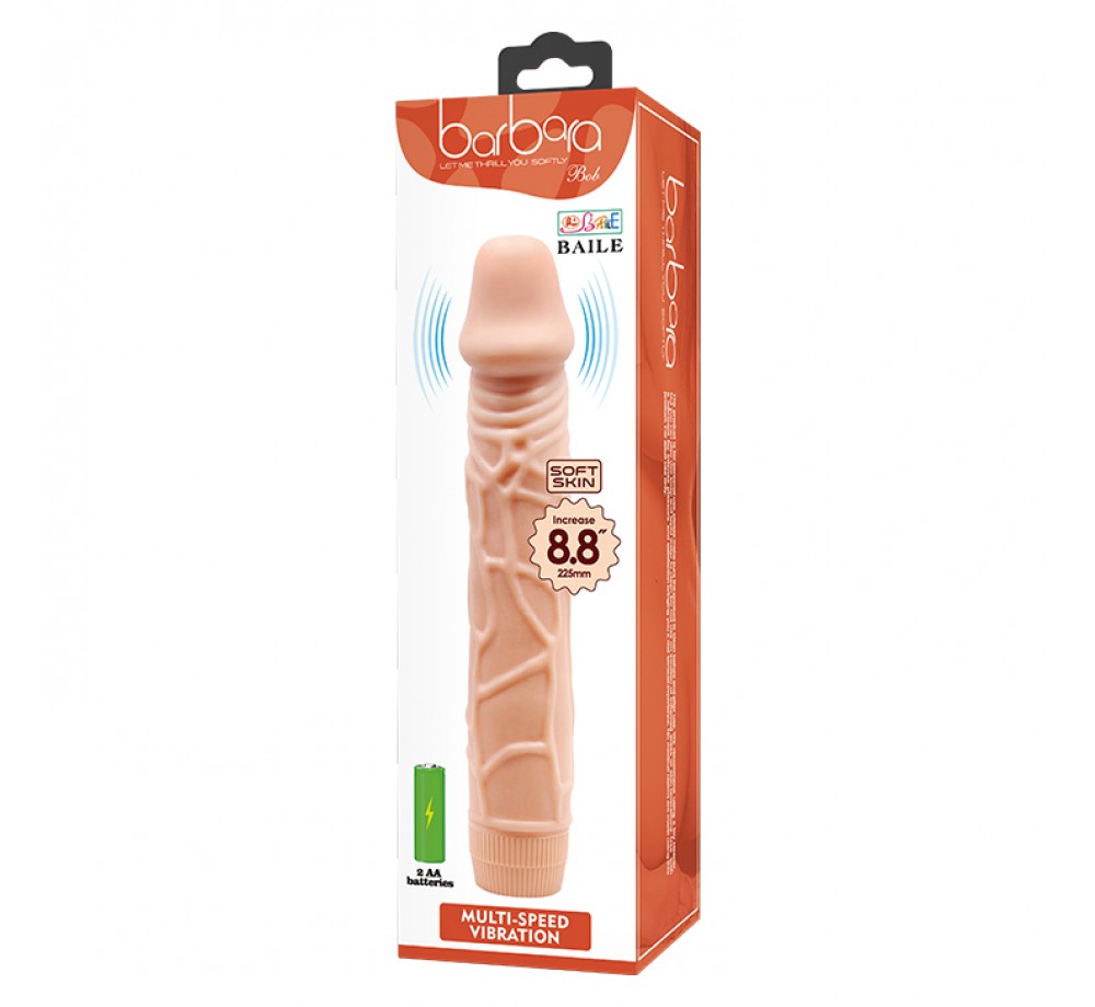 Вибратор Barbara Bob Dildo Vibrator (BW-001009R) Вибратор Barbara Bob Dildo Vibrator (BW-001009R)
