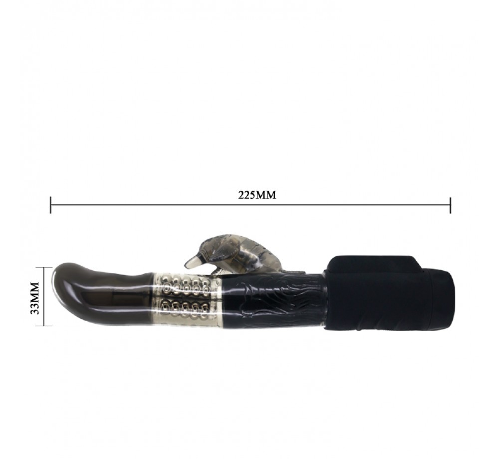 Вибратор Хай-Тек 12 функций Platypus черный BW-037303 Вибратор Хай-Тек 12 функций Platypus черный BW-037303