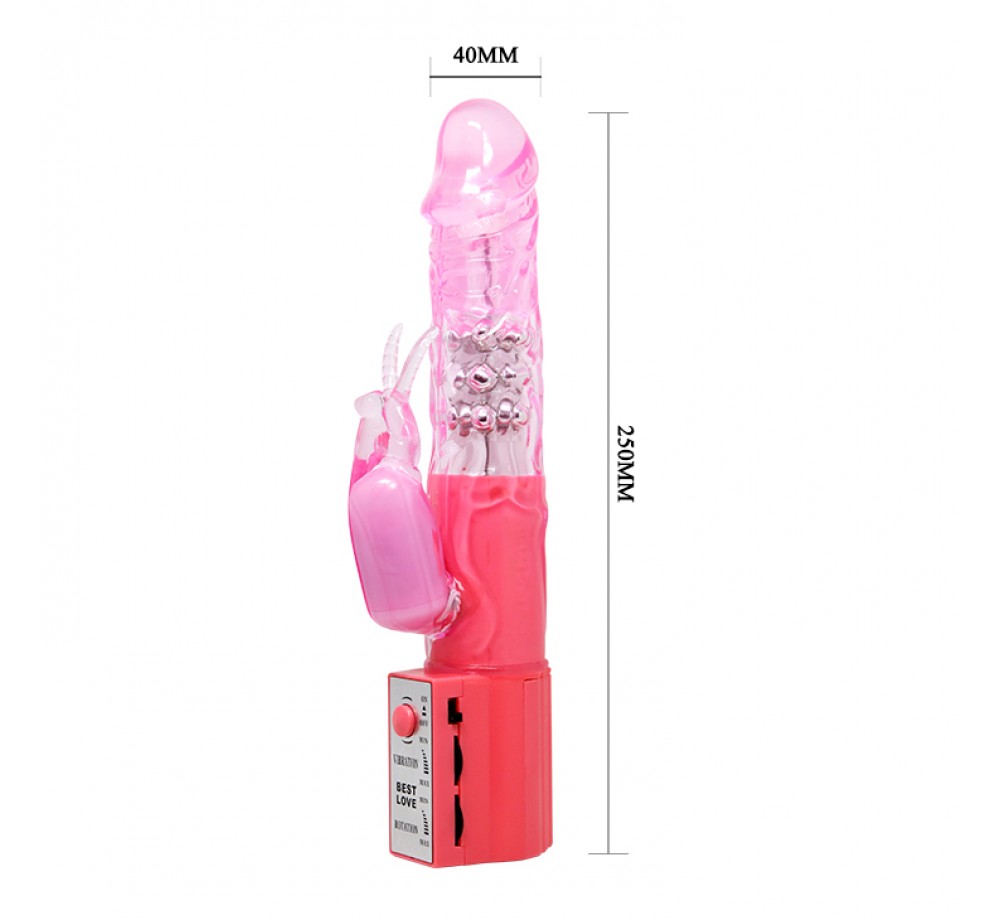 Вибратор с стимулятором клитора Cute baby vibrator, BW-004102 Вибратор с стимулятором клитора Cute baby vibrator, BW-004102