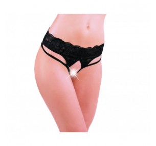 СТРИНГИ ЖЕНСКИЕ С ДОСТУПОМ И ПОДВЕСКОЙ, ЦВЕТ ЧЕРНЫЙ СТРИНГИ ЖЕНСКИЕ С ДОСТУПОМ И ПОДВЕСКОЙ, ЦВЕТ ЧЕРНЫЙ