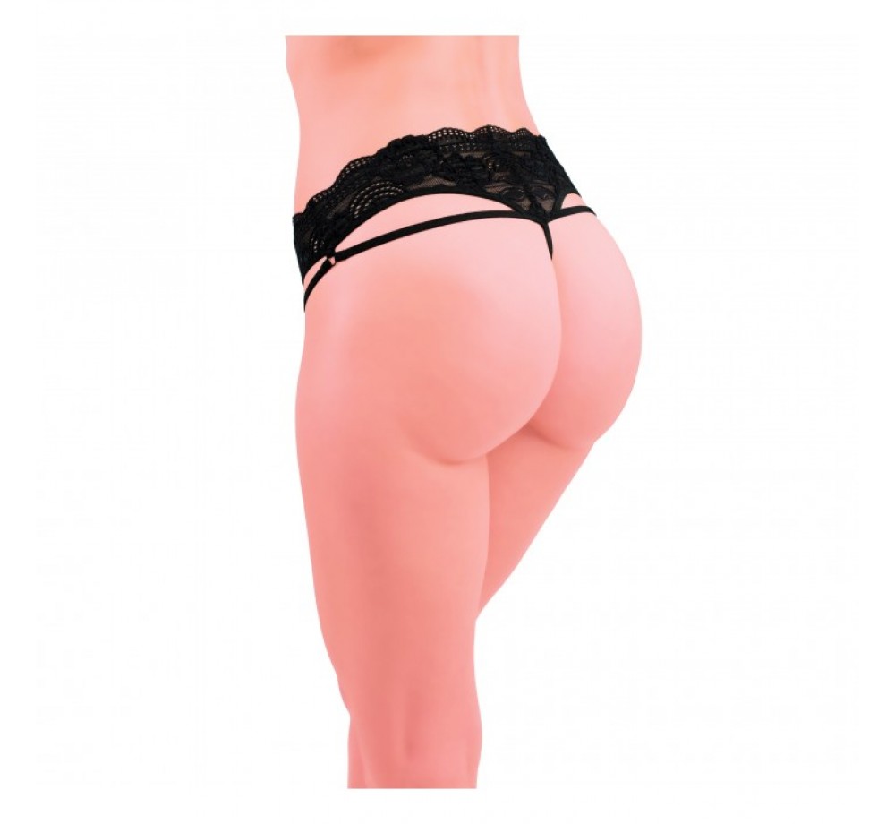 СТРИНГИ ЖЕНСКИЕ С ДОСТУПОМ И ПОДВЕСКОЙ, ЦВЕТ ЧЕРНЫЙ СТРИНГИ ЖЕНСКИЕ С ДОСТУПОМ И ПОДВЕСКОЙ, ЦВЕТ ЧЕРНЫЙ