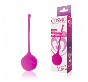 ШАРИК ВАГИНАЛЬНЫЙ ЦВЕТ РОЗОВЫЙ D 38 ММ, ВЕС 40 Г, АРТ. CSM-23004 ШАРИК ВАГИНАЛЬНЫЙ ЦВЕТ РОЗОВЫЙ D 38 ММ, ВЕС 40 Г, АРТ. CSM-23004