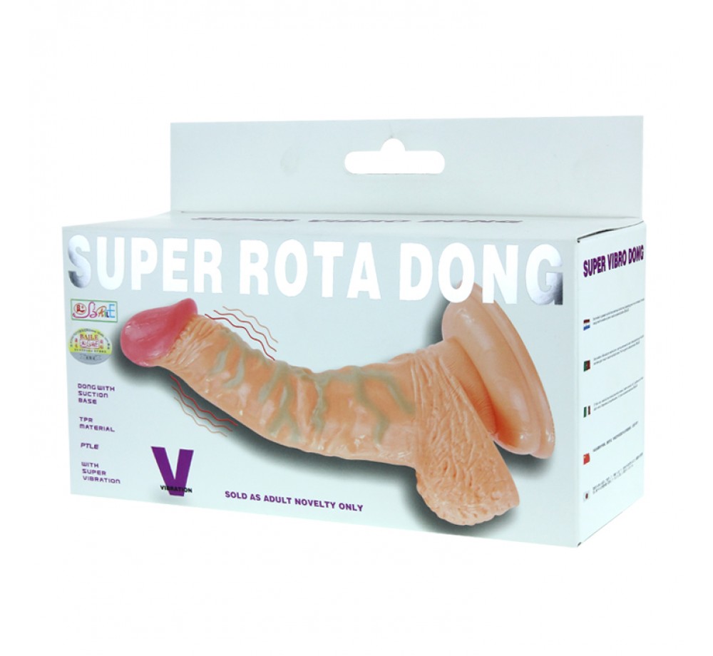 Вибратор BW-008082, цвет телесный Вибратор BW-008082, цвет телесный