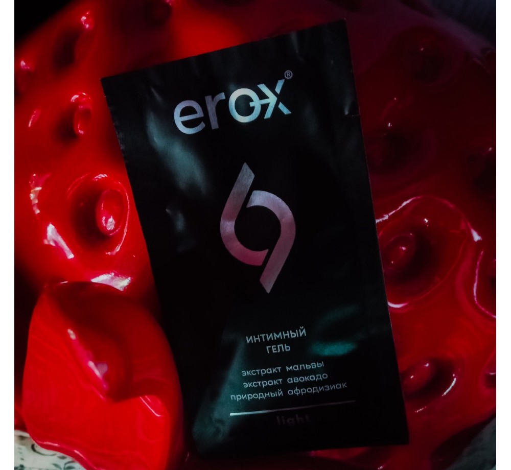 Интимный гель Erox Light c афродизиаками, саше, 7мл, арт 01266t Интимный гель Erox Light c афродизиаками, саше, 7мл, арт 01266t