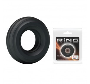 Плотное мужское эрекционное кольцо «Ring», цвет черный, Baile BI-210174 Плотное мужское эрекционное кольцо «Ring», цвет черный, Baile BI-210174