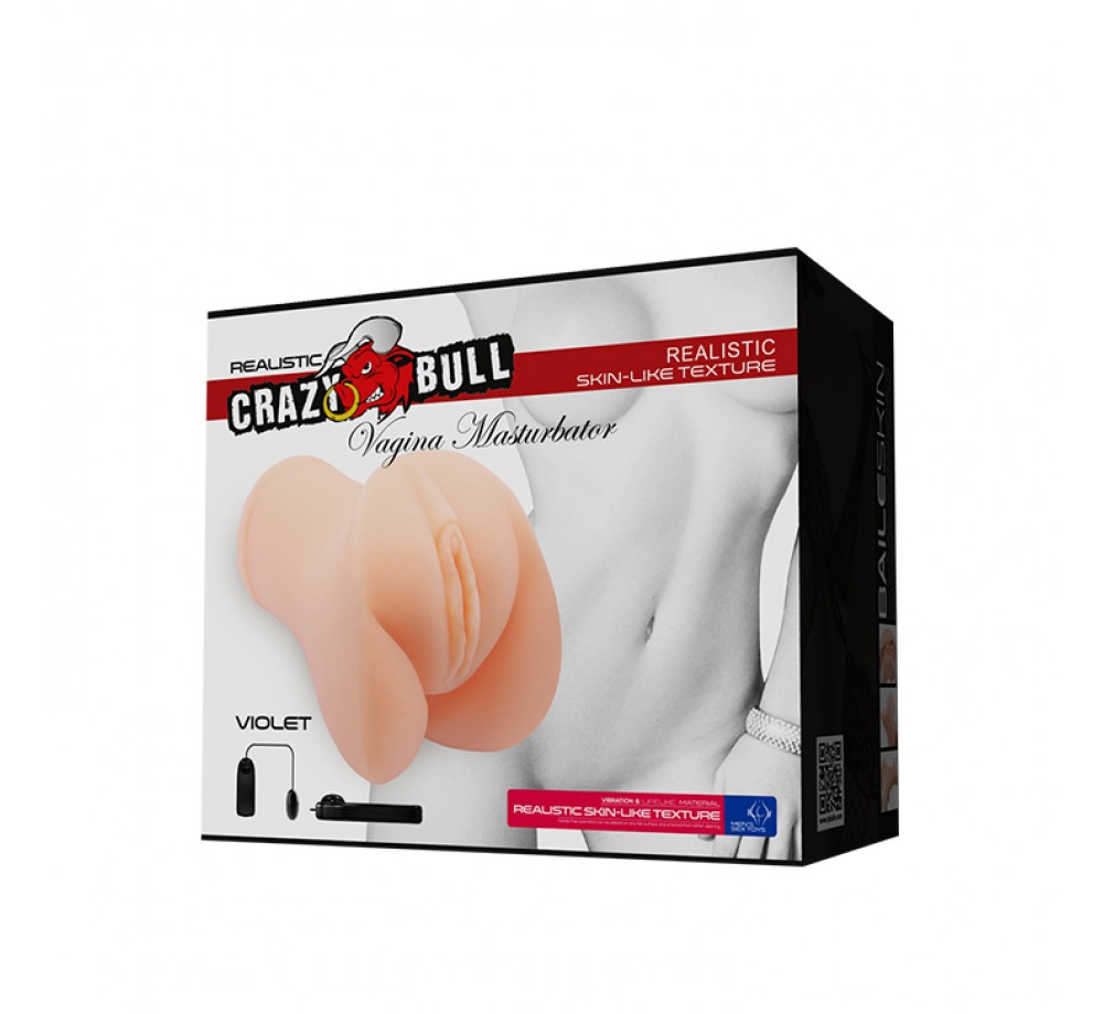 Вагина с вибрацией "Шанхайский Цветок" (BM-009145), телесный Вагина с вибрацией "Шанхайский Цветок" (BM-009145), телесный