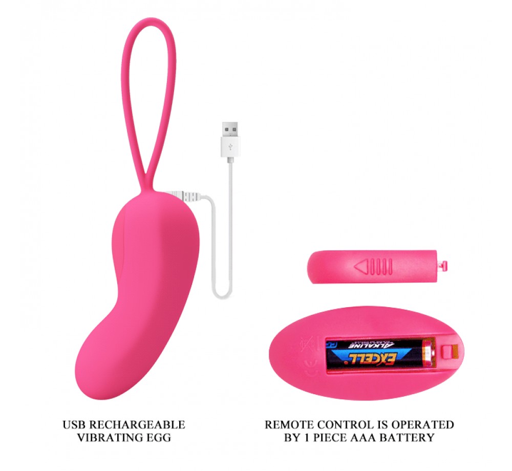 Виброяйцо Clyde Pretty Love BI-014236-1 Виброяйцо Clyde Pretty Love BI-014236-1