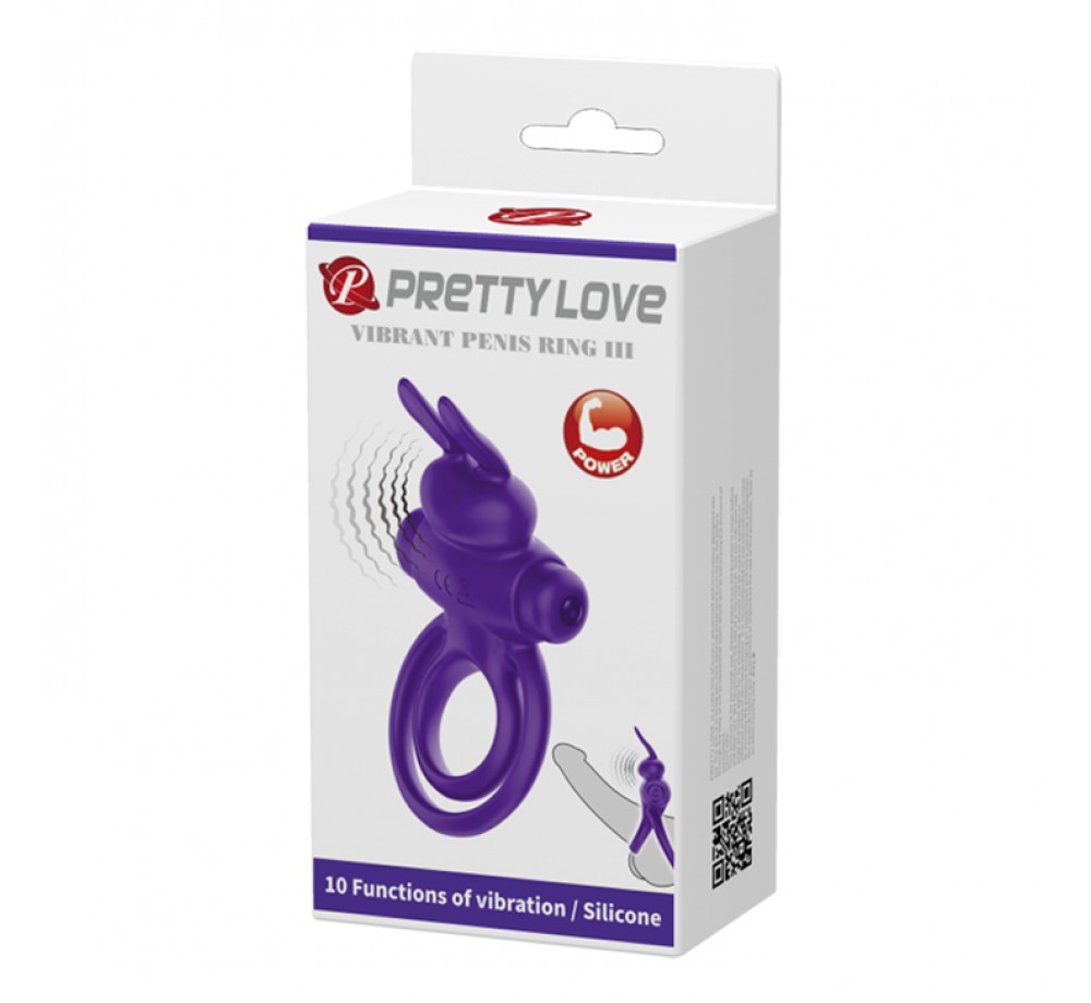 Кольцо эрекционное серии Pretty Love - Vibrant penis ring III, BI-210206-1 Кольцо эрекционное серии Pretty Love - Vibrant penis ring III, BI-210206-1