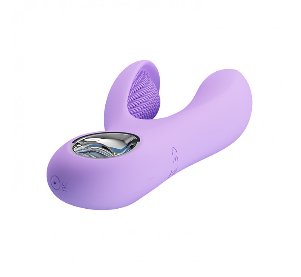 Перезаряжаемый вибратор с клиторальным стимулятором PRETTY LOVE CANROL BI-014542-2 Перезаряжаемый вибратор с клиторальным стимулятором PRETTY LOVE CANROL BI-014542-2