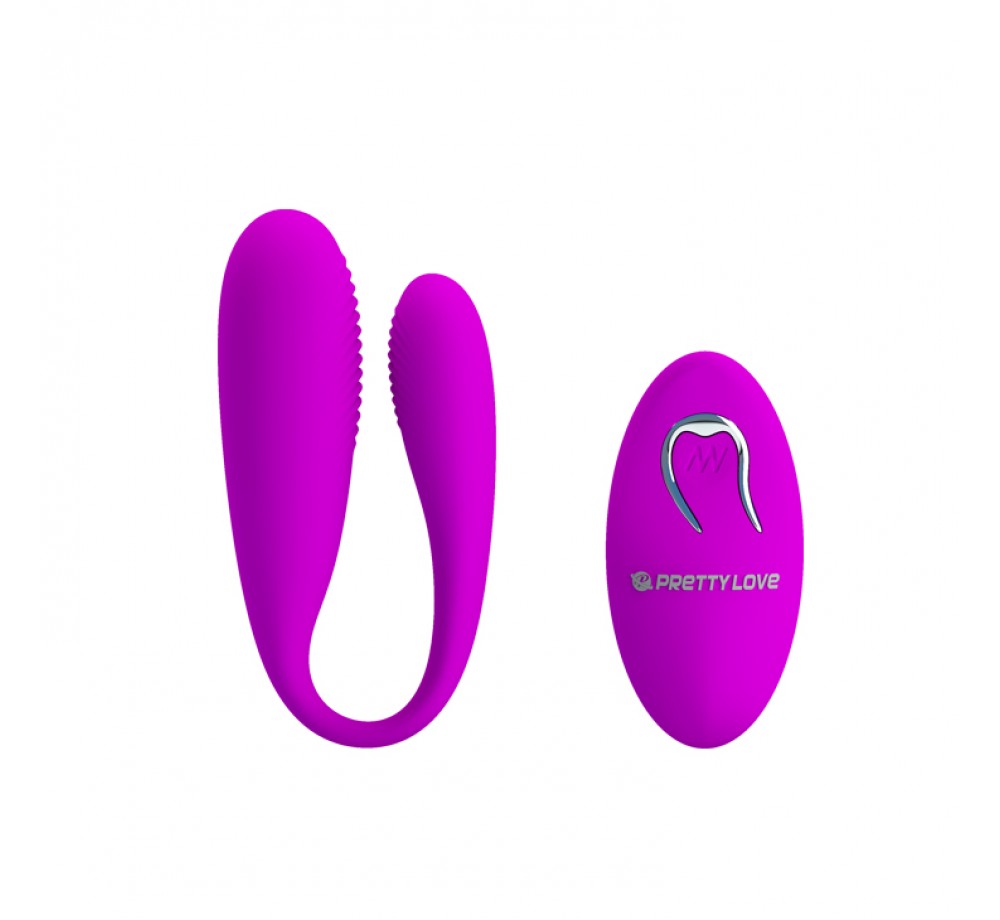 Вибромассажер для пар Aldrich на пульте ДУ, BI-014430