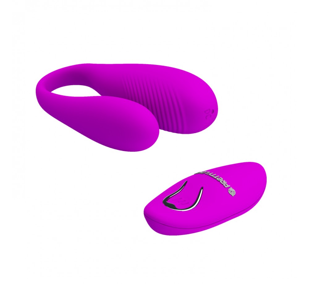 Вибромассажер для пар Aldrich на пульте ДУ, BI-014430 Вибромассажер для пар Aldrich на пульте ДУ, BI-014430