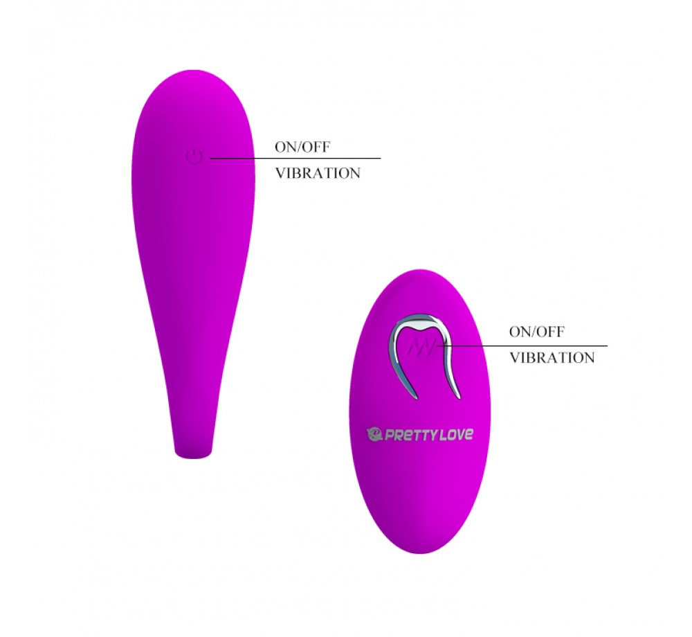 Вибромассажер для пар Aldrich на пульте ДУ, BI-014430 Вибромассажер для пар Aldrich на пульте ДУ, BI-014430