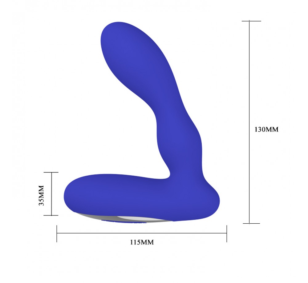 Вибромассажер простаты Brave BI-040032 13 см Вибромассажер простаты Brave BI-040032 13 см