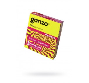 ПРЕЗЕРВАТИВЫ GANZO, EXTASE, ЛАТЕКС, ТОЧЕЧНЫЕ, РЕБРИСТЫЕ, АНАТОМИЧНЫЕ, 18 СМ, 5,2 СМ, 3 ШТ. ПРЕЗЕРВАТИВЫ GANZO, EXTASE, ЛАТЕКС, ТОЧЕЧНЫЕ, РЕБРИСТЫЕ, АНАТОМИЧНЫЕ, 18 СМ, 5,2 СМ, 3 ШТ.