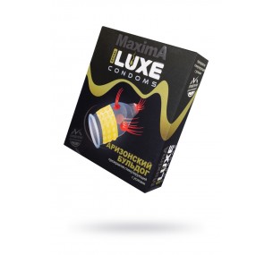 Презервативы Luxe, maxima, «Аризонский бульдог», 18 см, 5.2 см, 1 шт. 