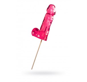 Леденец Sosuчki, «Пенис Bubble Gum», розовый 