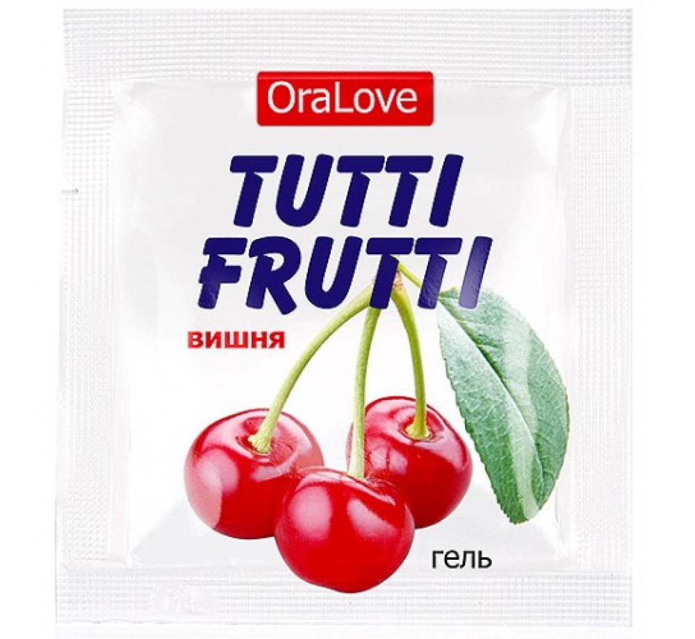 Пробник,Оральный гель Tutti-Frutti вишня 4 гр.