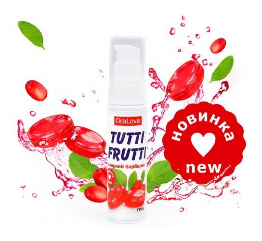 Оральный гель Tutti-Frutti барбарис 30 гр