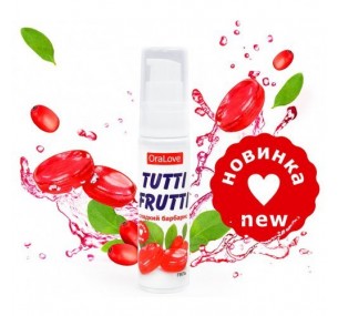 Оральный гель Tutti-Frutti барбарис 30 гр  Оральный гель Tutti-Frutti барбарис 30 гр