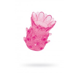 НАСАДКА РЕЛЬЕФНАЯ TOYFA, TPE, РОЗОВЫЙ, 5 СМ НАСАДКА РЕЛЬЕФНАЯ TOYFA, TPE, РОЗОВЫЙ, 5 СМ