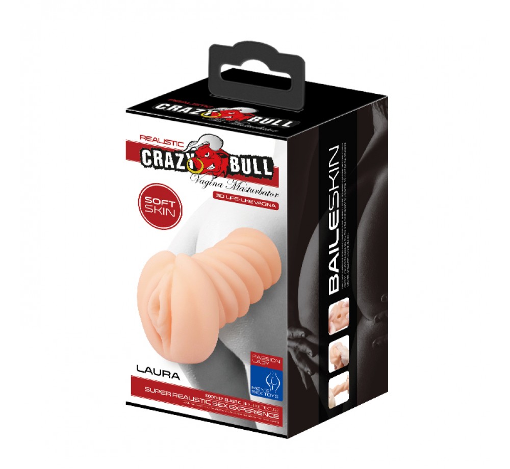 Реалистичный мастурбатор вагина Baile Crazy Bull, BM-009149