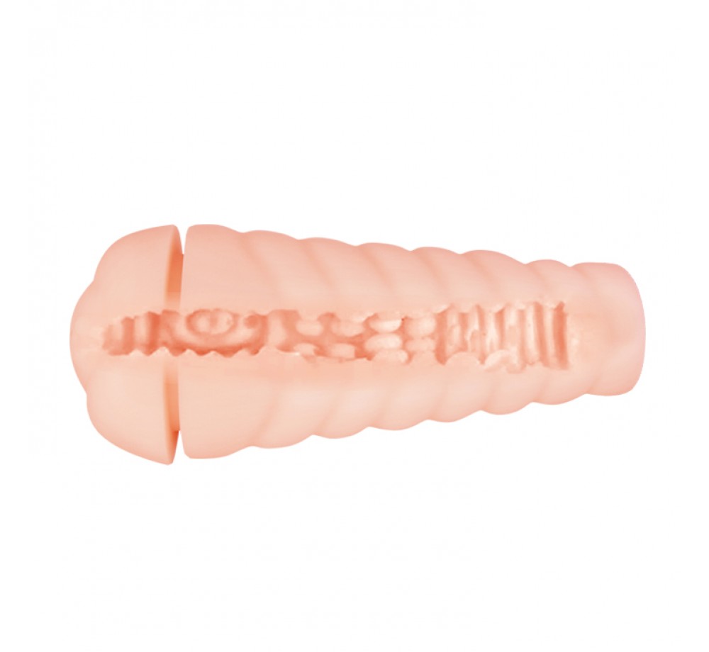 Мега-мастурбатор Sally(BM-00900T50-3), белый/золотой Мега-мастурбатор Sally(BM-00900T50-3), белый/золотой