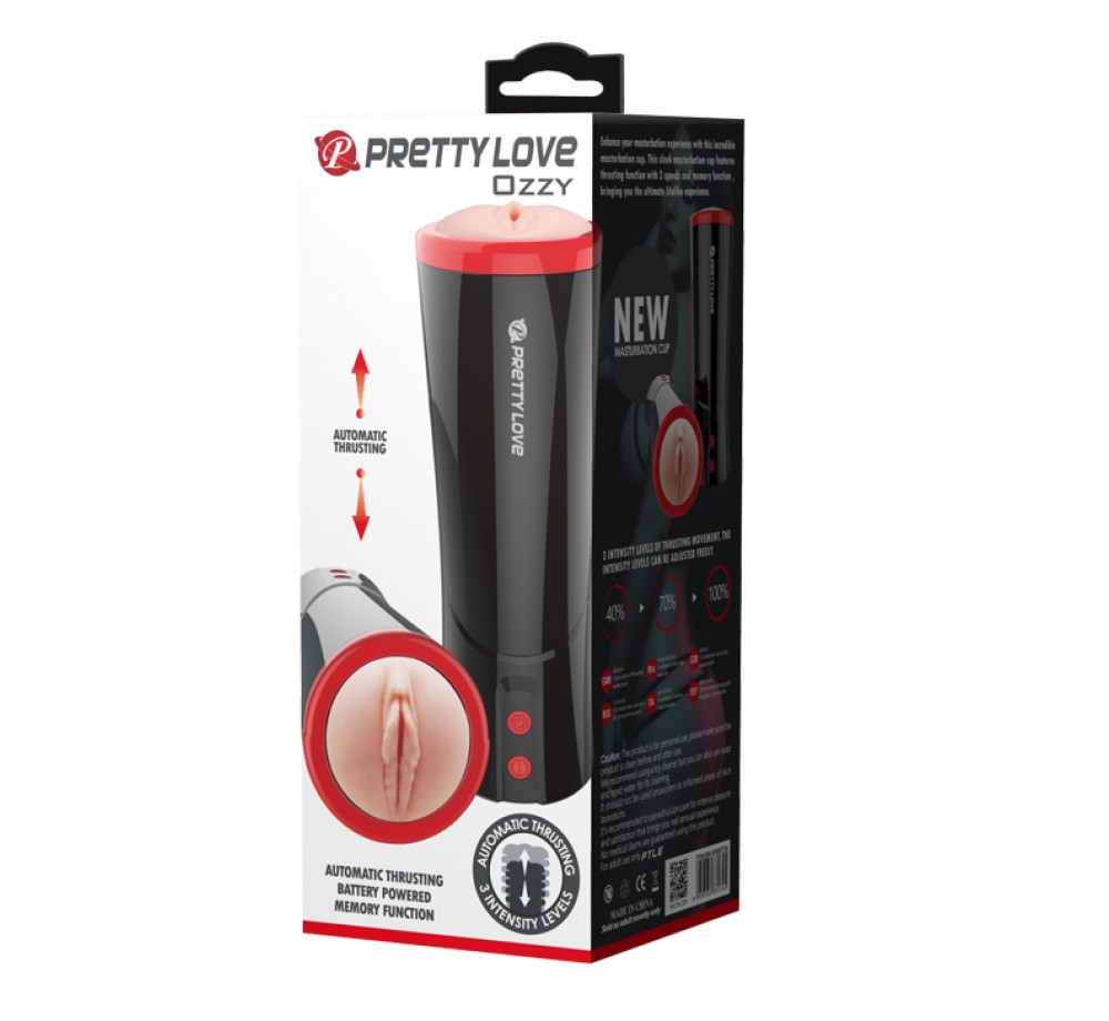 Мастурбатор-вагина автоматический Ozzy Мастурбатор-вагина автоматический Ozzy
